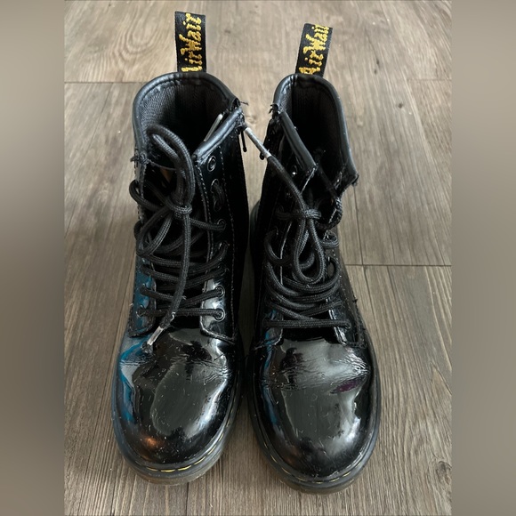 Dr. Doc Martens 1460 Glitter J Ankle Boot Women’s Size 4 / Girls Youth Size 3 - Picture 5 of 8